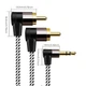 Кабель CableCreation angle RCA to angle 3.5mm, stereo, 0.9м (CC0775) - изображение 6