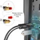 Цифровий оптичний аудіокабель KabelDirekt TOSLINK, Fiber Optic Cord, SPDIF Digital Audio Optical Cable, 3м чорний - зображення 8