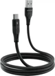 Кабель Proove Soft Silicone USB to Type-C 3A 2 м Black (636190001) - изображение 1