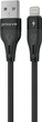 Кабель Proove Soft Silicone USB to Lightning 2.4A 2 м Black (636180001) - изображение 2