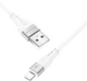 Кабель Proove Soft Silicone USB to Lightning 2.4A 2 м White (636180003) - изображение 3