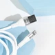 Кабель Proove Soft Silicone USB to Lightning 2.4A 2 м White (636180003) - изображение 6