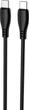 Кабель Proove Simple Silicone Type-C to Type-C 60W 1 м Black (636090001) - изображение 1