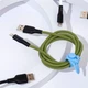 Кабель Proove Rebirth USB to Lightning 2.4A 1 м green (557670016) - изображение 3