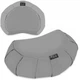 Подушка для йоги и медитации 4FIZJO Zafu полукруглая 40 x 30 x 12 см Grey (P-5907739315502) - изображение 1