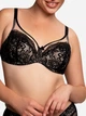 Бюстгальтер із кісточками мереживний Glora GL Semi Soft 132664 85F Чорний (4753113261368) - зображення 1