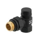 Комплект для підключення радіатора кутовий Raftec BLACK 1/2' DKU11-B - зображення 6