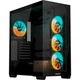 Gigabyte C500 Panoramic Stealth Tempered Glass без БП Black (GB-C500P ST) - зображення 1