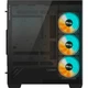 Gigabyte C500 Panoramic Stealth Tempered Glass без БП Black (GB-C500P ST) - зображення 3