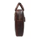 Мужская сумка-портфель для ноутбука Ashwood K46 Brown (Темно-коричневый) - изображение 4