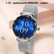Смарт часы Smart Fallen Star Diamont Pro Женские Приём звонка 2 ремешка Здоровье Спорт Silver - изображение 3