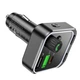 FM-трансмиттер Borofone Bluetooth модулятор USB/Type-C PD20W+QC3.0 18W LED (BC53) - изображение 6