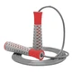 Скакалка PowerPlay 4206 Jump Rope PRO+ Сіро-червона (2,75m.) - изображение 1