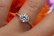 Кольцо Xuping Jewelry камень в ободке 8 мм р 20 золотистое - изображение 3