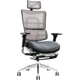 Офисное эргономичное кресло GT Racer X-801L Bright Gray (W-20, B-40) - изображение 1
