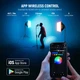 Комплект студийного света NEEWER NK800 RGB с APP управлением (2*софтбокса 60*60см, 2*лампы RGB 24Вт, 2*стойки 210см) - изображение 4