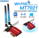 Беспроводная WiFi-карта FENVI 7921 WiFi 6 PCIe 1800 BT5.2 802.11AX адаптер двухдиапазонный 2,4 ГГц/5 ГГц - изображение 1