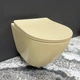 Подвесной унитаз VBI VULCANO BEIGE MATT - изображение 1