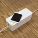 Organizer kabli Logilink Cable Box Big White (KAB0063) - obraz 6