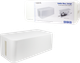 Organizer kabli Logilink Cable Box Big White (KAB0063) - obraz 10