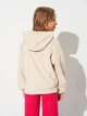 Подростковое худи для девочки Coccodrillo Everyday Girl A WC5132301VGA-002 140 см Бежевое (5904986487907) - изображение 2