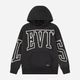 Дитячий теплий спортивний костюм (худі + штани) для дівчинки Levi`s 558144421 92 см Чорний (1159841507) - зображення 2