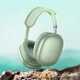Беспроводные Bluetooth наушники с микрофоном HOCO W55 Гарнитура BT5.4. 800mAh, AUX, 90 часов работы, TF-карта памяти Green - изображение 2