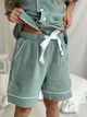 Детские пижамные шорты VIVA от COSY 140-146 см, эвкалипт VIMUЕ5200 - изображение 1