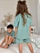 Детские пижамные шорты VIVA от COSY 140-146 см, эвкалипт VIMUЕ5200 - изображение 4