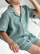 Детские пижамные шорты VIVA от COSY 140-146 см, эвкалипт VIMUЕ5200 - изображение 5