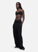 Трусики танга женские хлопковые H&M 1084217001c28 L Черные (1000000051522) - изображение 6