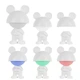 Світильник-нічник LED з акумулятором Kite Dreamy Mouse K25-315-2-1, білий - зображення 4