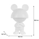 Світильник-нічник LED з акумулятором Kite Dreamy Mouse K25-315-2-1, білий - зображення 5