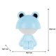 Світильник-нічник LED з акумулятором Kite Cute Froggy K25-316-3-3, блакитний - зображення 6