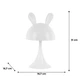Світильник-нічник LED з акумулятором Kite Simple Bunny K25-317-1-1, білий - зображення 6