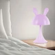 Світильник-нічник LED з акумулятором Kite Simple Bunny K25-317-1-5, фіолетовий - изображение 5