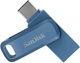 USB накопичувач SanDisk Ultra Dual Drive Go Navy 64ГБ USB-Type C синій - зображення 4