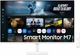 Монитор 32" Samsung Smart M7 (LS32FM703UIXUA) -- 4K UHD VA / 4ms(GTG) / HDR10 / Smart TV / AI Picture Optimizer / USB Hub 2.0 / Speakers 10W / USB Type-C Power Delivery 65W - изображение 2