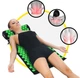 Коврик акупунктурный с валиком Cornix Classic Mat Аппликатор Кузнецова XR-0110 Black/Green - изображение 7