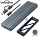 Зовнішня кишеня NVME m.2 SSD USB 3.0 + Type-C UnionSine US-E320-NVME-10G - зображення 1