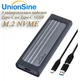 Зовнішня кишеня NVME m.2 SSD USB 3.0 + Type-C UnionSine US-E320-NVME-10G - зображення 2