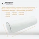 Подушка-валик MirSon №8105 Naturale Line 11-2107 White EcoSilk 70х20 см (2200006247739) - изображение 4