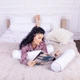 Подушка-валик MirSon №8105 Naturale Line 11-2107 White EcoSilk 70х20 см (2200006247739) - изображение 8