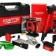 Лазерний нівелір 4D Krafftec Germany BL-16 з мікроліфтом (зелений промінь, 16 ліній, 50 м, Hitachi, повний комплект) - зображення 1