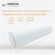 Подушка-валик MirSon №8100 Eco Line White EcoSilk 15x50 см (2200006199656) - изображение 4