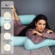 Подушка-валик MirSon №8101 Eco Line Blue EcoSilk 15x50 см (2200006199663) - изображение 2
