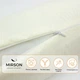 Подушка-валик MirSon №8103 Eco Line Creamy EcoSilk 60х20 см (2200006247609) - изображение 3