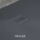 Решітка до піддону Kyntos Grid антрацит HKA-64 (TM Radaway) - изображение 5