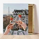 Алмазная мозаика на подрамнике ColorArt 40х50 Только мы и Париж SPP077 + Подарок лак для покрытия - изображение 3