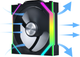 Wentylator Lian Li Uni Fan SL Wireless 120-1 Black (G99.12SL1W1B.00) - obraz 7